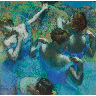 Puzzle  Grafika-T-02221 Edgar Degas: Danseuses Bleues, 1897