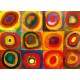 XXL Teile - Vassily Kandinsky - Color Study: Squares with Concentric Circles