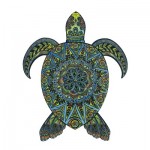  Harmandi-Puzzle-90024 Holzpuzzle - Die Tropische Schildkröte