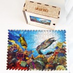  Harmandi-Puzzle-Creatif-90147 Holzpuzzle - Die Korallenoase