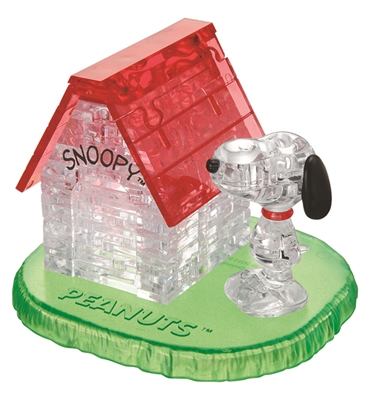  HCM-Kinzel-59133 3D-Puzzle aus Plexiglas -Das Haus von Snoopy