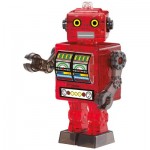  HCM-Kinzel-59166 3D Crystal Puzzle - Roboter Rot