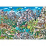 Puzzle  Heye-29680 Birgit Tanck: Alpine Fun