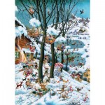 Puzzle  Heye-29961 Paradies Im Winter