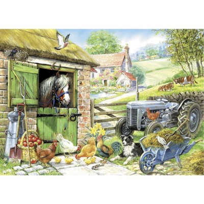Puzzle  House-Of-Puzzles-HP0141 XXL Teile - Auf dem Bauernhof