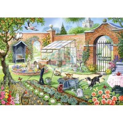 Puzzle House-Of-Puzzles-HP0152 Gemüsegarten