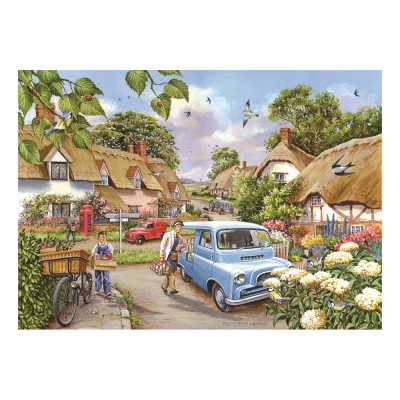 Puzzle  House-Of-Puzzles-HP0229 XXL Teile - Morgenfrische