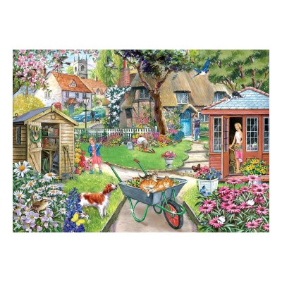 Puzzle  House-Of-Puzzles-HP0610 XXL Teile - Blühend Schön