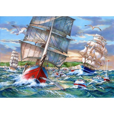 Puzzle  House-Of-Puzzles-HP0639 Segelschiffe