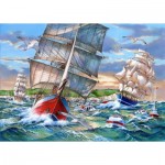 Puzzle  House-Of-Puzzles-HP0639 Segelschiffe