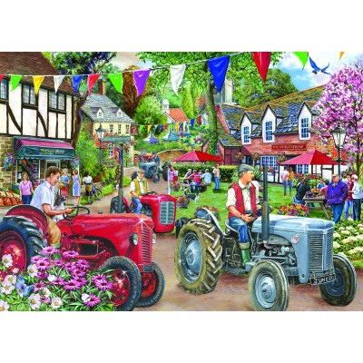 Puzzle  House-Of-Puzzles-HP0703 Nr.27 - Traktorparade