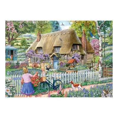 Puzzle  House-Of-Puzzles-HP0711 Bluebell Cottage
