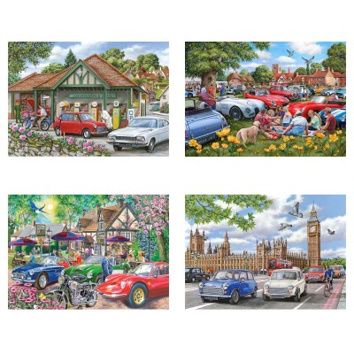  House-Of-Puzzles-HP0773 4 Puzzles - Ein schöner Tag für einen Ausflug