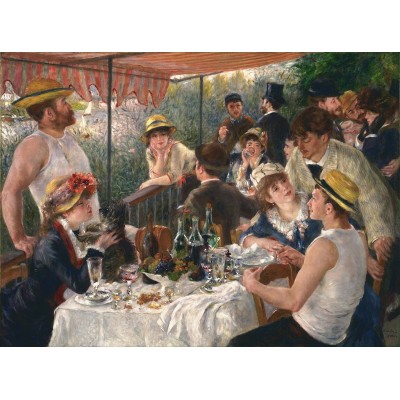 Puzzle Impronte-Edizioni-089 Auguste Renoir - Das Frühstück der Ruderer
