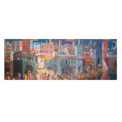 Puzzle Impronte-Edizioni-125 Lorenzetti - The Allegory of Good and Bad Government