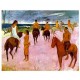 Paul Gauguin - Riders on the Beach