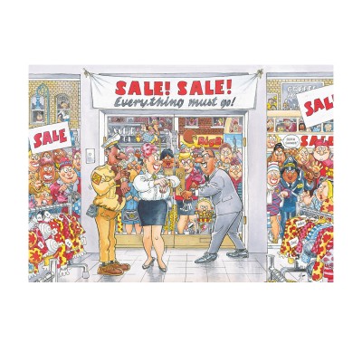 Puzzle Jumbo-00018 WASGIJ Mystery 7 Everything Must Go!