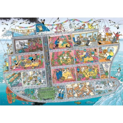 Puzzle Jumbo-00605 Jan Van Haasteren - Kreuzfahrtschiff