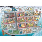 Puzzle  Jumbo-00605 Jan Van Haasteren - Kreuzfahrtschiff