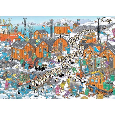Puzzle  Jumbo-00607 Jan van Haasteren - Expedition zum Südpol