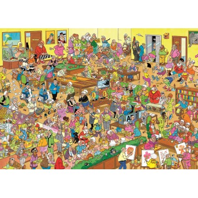 Puzzle  Jumbo-00626 Jan van Haasteren - Das Seniorenheim