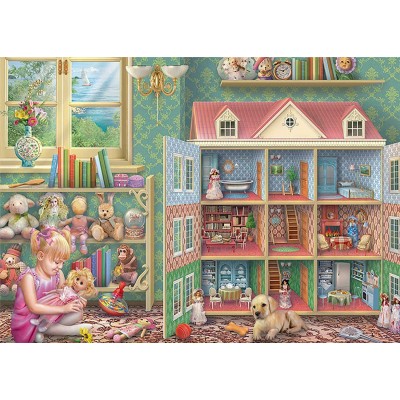 Puzzle  Jumbo-11276 Doll House Memories