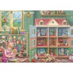 Puzzle  Jumbo-11276 Doll House Memories