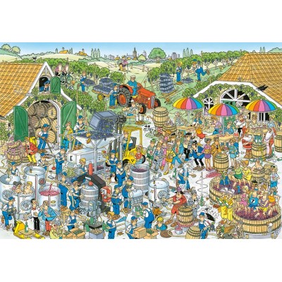 Puzzle  Jumbo-19198 Jan van Haasteren - The Winery