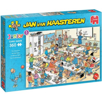Puzzle  Jumbo-20062 Jan Van Haasteren - The Classroom