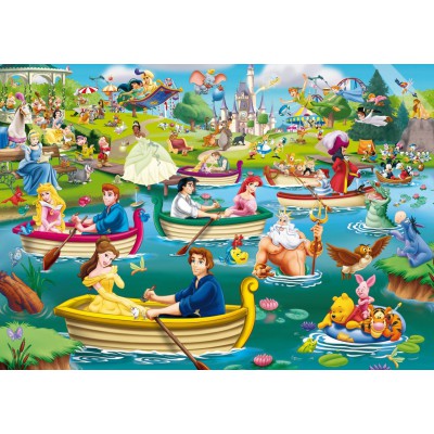 Puzzle King-Puzzle-05260 Disney, Fun on The Water