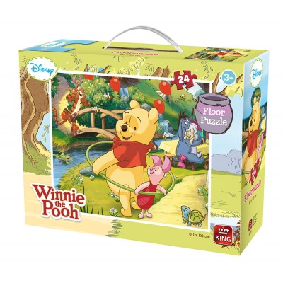King-Puzzle-05274 Riesen-Bodenpuzzle - Winnie the Pooh