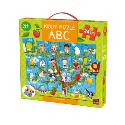 King-Puzzle-05441 Riesen-Bodenpuzzle - Kiddy ABC