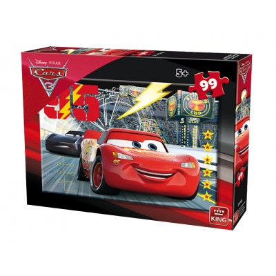 Puzzle King-Puzzle-05696-B Cars 3