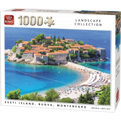Puzzle King-Puzzle-55950 Sveti Island, Budva, Montenegro