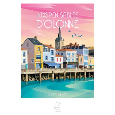 Puzzle  Puzzle-La-Loutre-0834 Indispen-Sables d'OLONNE
