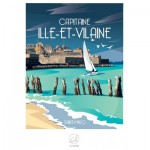 Puzzle  Puzzle-La-Loutre-5528 Capitaine ILLE-ET-VILAINE - Saint-Malo