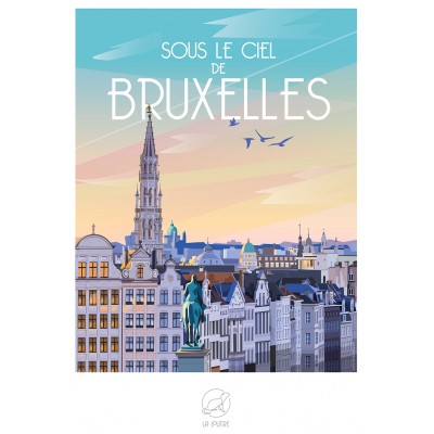Puzzle  Puzzle-La-Loutre-8673 Sous Le Ciel De BRUXELLES
