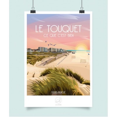 Puzzle  Puzzle-La-Loutre-9977 LE TOUQUET CE QUE C'EST BIEN