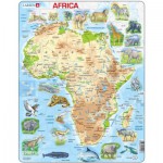  Larsen-A22-GB Rahmenpuzzle - Afrika (auf Englisch)