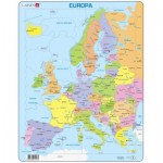  Larsen-A8-ES Rahmenpuzzle - Europa (auf Spanisch)