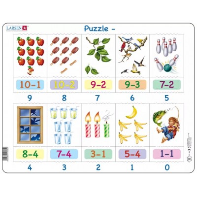  Larsen-AR19 Rahmenpuzzle - Mathematik