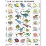  Larsen-HL9-DE Rahmenpuzzle - Dinosaurier