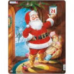  Larsen-JUL1 Rahmenpuzzle - Der Weihnachtsmann