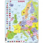  Larsen-K2-GB Rahmenpuzzle - Europa (auf Englisch)