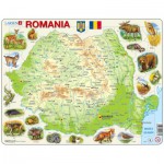  Larsen-K67-RO Rahmenpuzzle - Rumänien (auf Rumänisch)