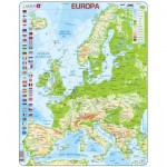  Larsen-K70-ES Rahmenpuzzle - Europa (auf Spanisch)