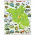  Larsen-K96-DE Rahmenpuzzle - Brandenburg und Berlin