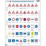  Larsen-OB3-DE Rahmenpuzzle - Verkehrszeichen