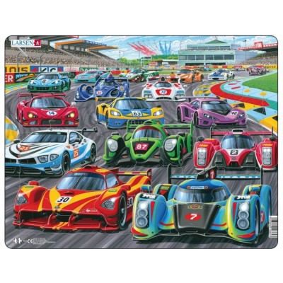  Larsen-PG1 Rahmenpuzzle - Racing Cars