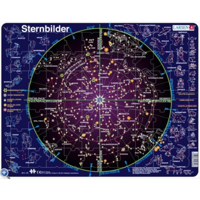 Larsen-SS2-DE Rahmenpuzzle - Sternbilder